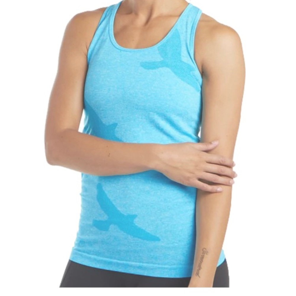 Oiselle Flyte Tank BB Blue L - Worn 2x!